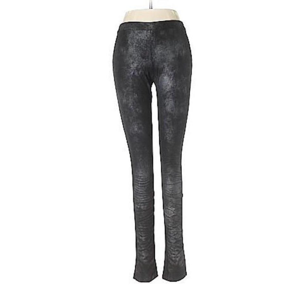 BCBGMAXAZRIA Foiled Ponte Leggings XXS